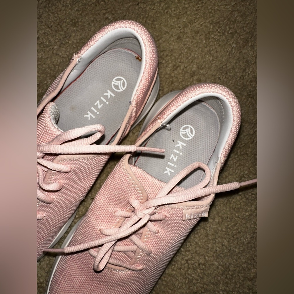 Women's Pink Sneakers - Picture 3 of 8